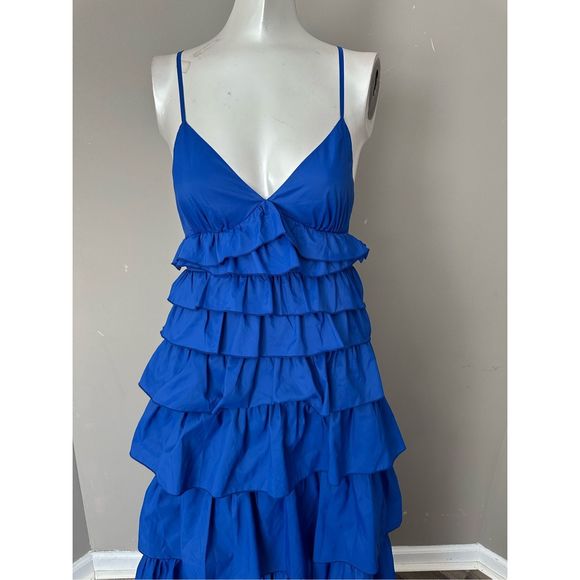 STAUD RYLIE DRESS LAPIS - Picture 7 of 12